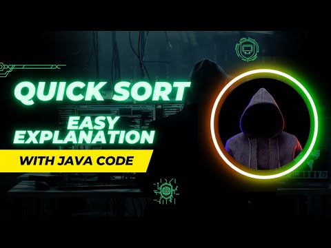 Quick Sort Implementation in java (Using Recursion) | Interview Question | Divide & Conquer #java
