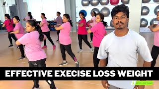 Effective Exercise Loss Weight At Home | Zumba Fitness With Unique Beats | Vivek Sir