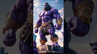 Man Vs Gorilla Ai hybrid fusion #shorts