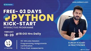 Day 1 | Python Kick Start Program