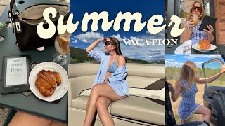 Summer Vacation! Travel vlog, current fixations + the perfect wedding guest dress!