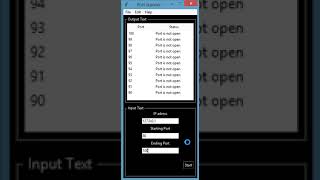 Port Scanner - Project Source Code in Python
