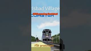 ￼6908 going through carlsbad#train #trainspotting #socal