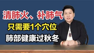 秋季养肺，提升免疫力！清肺火、补肺气，只用1个穴位就够了