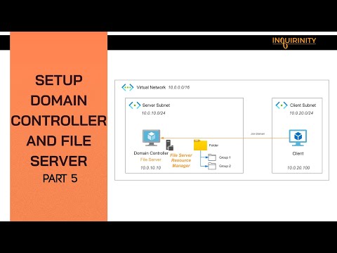 Setup Domain Controller and File Server Part 5