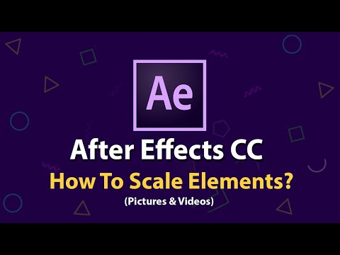 After Effects Tutorial - How To Scale Elements?