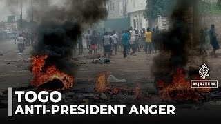 Togo protests erupt over president’s extended rule