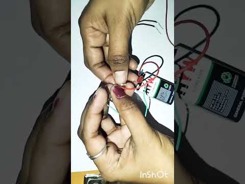 verifying that the bulb responds correctly to IR signals from the remote#circuit #youtubeshorts