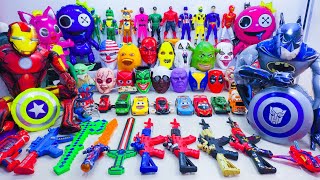 Marvel's Spider-Man series Unboxing, Spider-Man action dolls, glowing Spider-Man electric toy gun