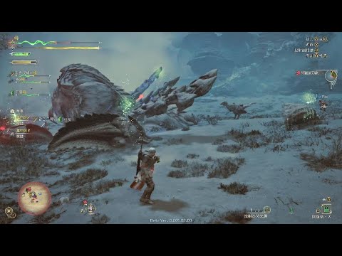 昨晚跟好友們狩獵鎖刃龍成功　PS5  魔物獵人荒野　公測　Monster Hunter Wilds Beta test