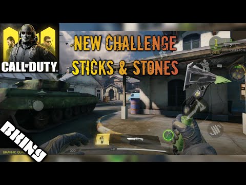 Sticks & Stones - New challenge gameplay - Call of duty mobile : new game mode