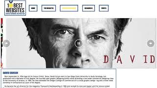 Quick Website Tour