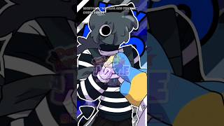 Hey, emo mime!(boy) ft. Blot and Yatta || Dandy's world #dandysworld #animation #shorts