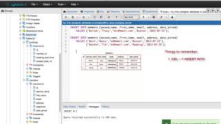 Populating PostgreSQL tables using pgAdmin