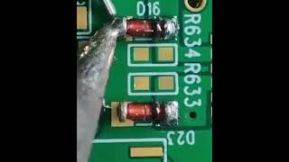 Soldering zener diode #JLCPCB #doide #zenerdiode #electronic #shorts