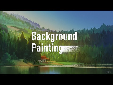 Background Painting Timelapse