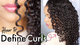Wash n' Go Routine for Defined Curls + Long Lasting Curl Definition | NO Denman Brush