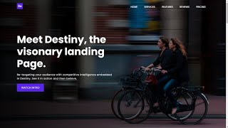How To Create A Landing Page Using HTML & CSS And Javascript (For Beginners)