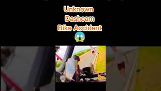 [Unknown Dashcam] Bike Accident 😱 #automobile #roadragecase #drivesafe