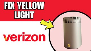 How To Fix Verizon Router Yellow Light