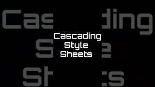 WHAT IS FULL FORM CSS ?? #SHORT #status #csestatus