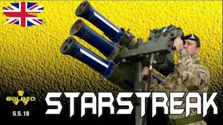 ☢️STARSTREAK: Britain's short-range surface-to-air missile