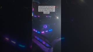 Premium Electric Golf Cart Rocks Out 🎶⚡️LED Light Show!
