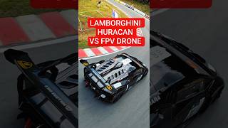 LAMBORGHINI HURACAN EVO2 HILL CLIMB VS FPV DRONE #shorts #lamborghini #hillclimb #racing #gsmp #fpv