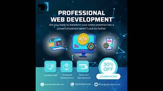 Elevate your online presence with our expert website development services! 💻✨
