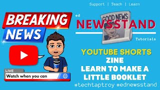 Make a Zine #edtech #education #shorts #teacher #tech #technology #zine #edchat #books #book