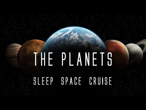 Sleep Space Cruise Around the Solar System (Astronomy Story for Sleep, ASMR)