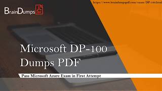 2019 Latest DP-100 Dumps - Pass Microsoft  Azure Certification