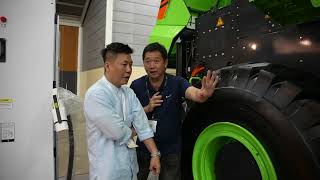 Tao Deng from Liugong Machinery at BuildTech Asia 2023
