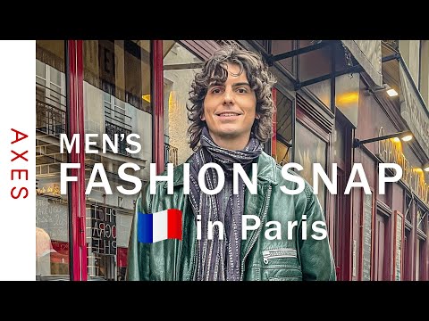 【イケメンスナップinパリ🇫🇷】冬のパリで見つけた メンズファッション特集！ |Street style in Paris