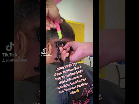 JaHair Bob braids tip...Try it!!!