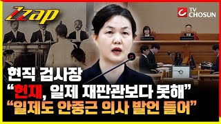 [빠른뉴스 쨉] 현직 검사장 "절차 존중 않는 헌재, 日帝 재판관보다 못해"