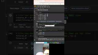 Tutorial3: Filter dataframe based on Rows #datascience #machinelearning #ai #python #pandas