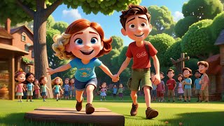 Balance on One Foot! | Action Song for Kids | Movement and Coordination Nursery Rhyme