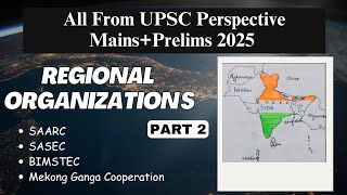Regional Organizations| International Relations UPSC| Current Affairs #upsc #currentaffairs #2025