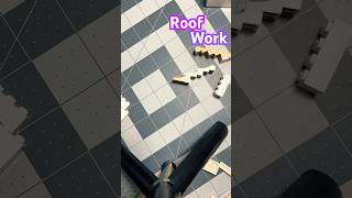 Roof 🏡 work 🧰 #roofing #skilledtrades #construction #lego #legoideas #legocreativity #legofun
