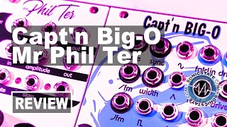 Cre8audio Capt'n Big-O and Mr Phil Ter Euroack modules - SonicLAB Review