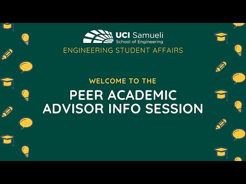 Engineering Peer Academic Advisor Info Session 2022
