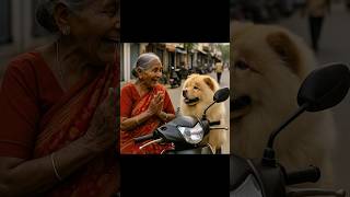 Pure love has no age — just look at her smile 💖🐶 #ytshorts #viral #DogLover #subscribe #DogLife