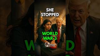 10 Year Old Girl 🤯  Stopped World War 3 #studytips
