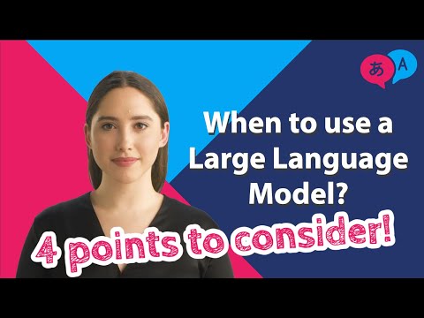 When to use a large language model? 4 points to consider in 2023.