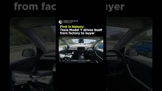 Tesla Model Y Drives Itself to Owner | Self-Driving History Made! 🚗🤯