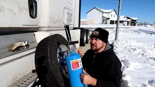 1.8Gal/7L Air Tire Bead Seater Blaster 120 PSI Handheld Bead Bazooka Portable Inflator Tool