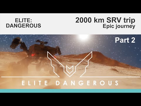 Elite Dangerous: Odyssey, Part 2, 2000km SRV trip