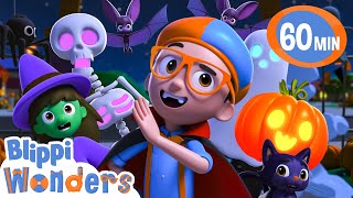 Halloween Song 🎃 | BLIPPI WONDERS | Moonbug Kids - Funny Cartoons and Animation