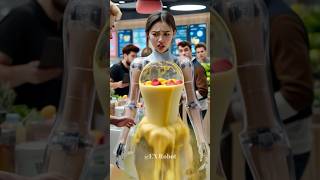 2025 Korean Smart Smoothie Robot - Equipment Failure #humanoidrobot #robot#shorts